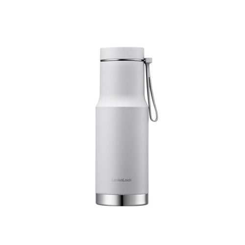 LocknLock Stainless Steel Double Wall Insulated Metro Edge Tumbler with Hand Strap