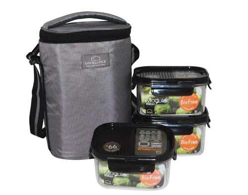 PREMIUM Plastic Lunch Bag - Pack of 2