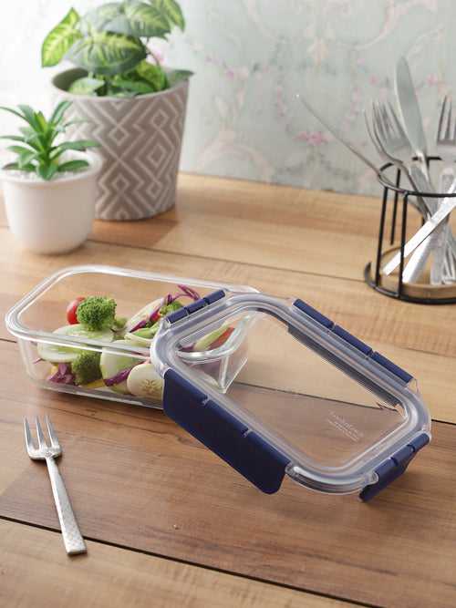 LocknLock Air & Liquid Tight Glass Food Storage Container, 630ML