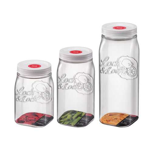 FRIDGE CANISTER 750ML X 1LTR X 1.3LTR - SET