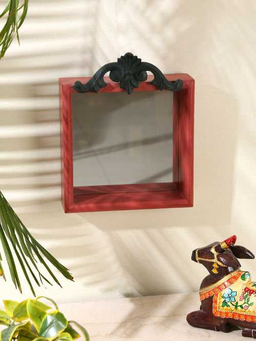 Distress Finish Wall Mirror