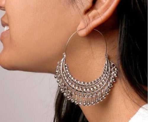 Elegant Indie Hoop Earrings