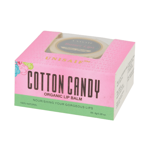 Cotton Candy Organic Butter Lip Balm (8g) Gorgeous Lips | 100% Natural | Mineral Oil Free
