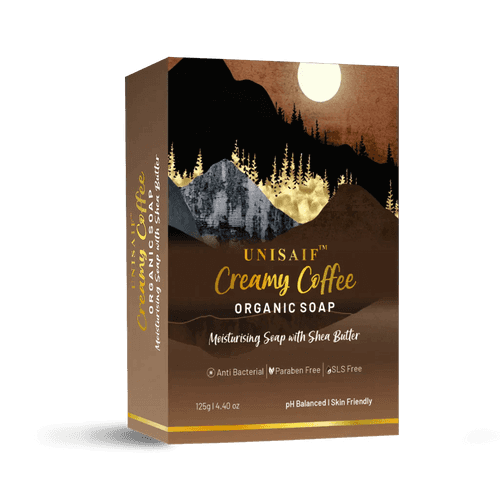 Creamy Coffee Organic Soap (pack of 2)