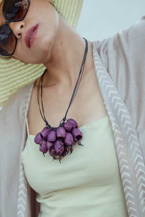 The 'Wild Orchid' Necklace