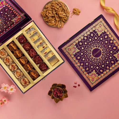 Anand's Assorted Sweets Gift Box - Phool Mahal (544gms)