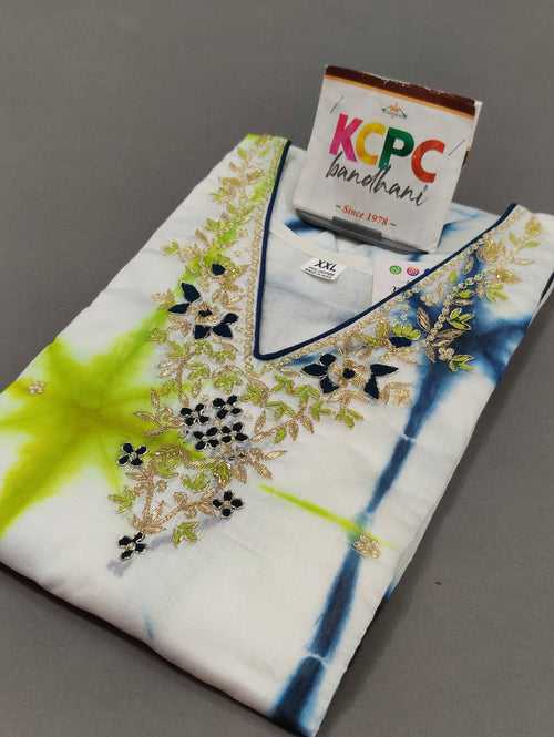 KcPc Exclusive Jaipuri Designer Straight Kurtis Long Kurtis
