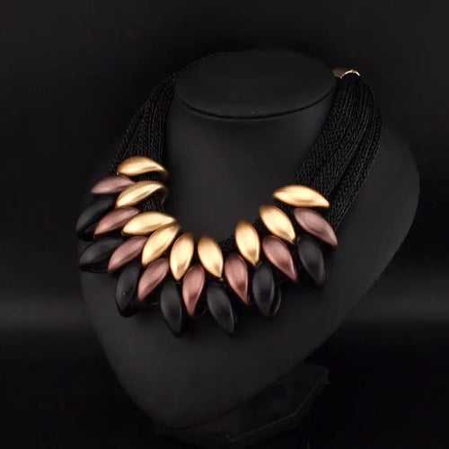 Multi Color Statement Necklace For Women