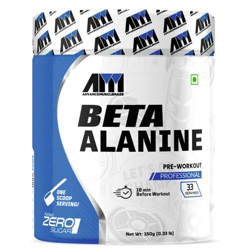 Advance MuscleMass Beta Alanine powder for reduce fatigue and Endurance