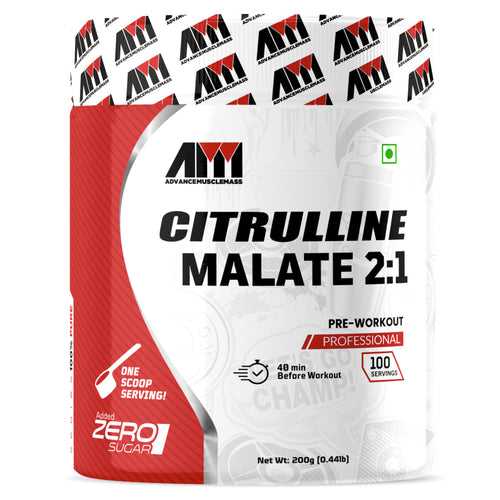 Advance MuscleMass Citrulline Malate 2:1 Amino Acid 200gm