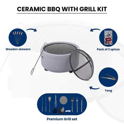 Barbeque GRIL KIT | Anti-Rust, Anti-Deformation & Scratch Resistant