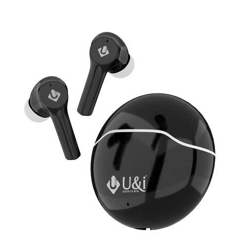 U&i Done Series 30 Hours Battery Backup True Wireless Stereo and Mic Bluetooth Headset (True Wireless)