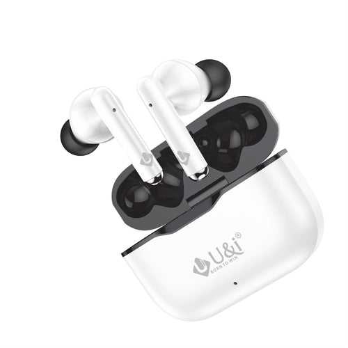 U&i Jump Series 20 Hours Battery Backup True Wireless Earbuds with Noise Reduction