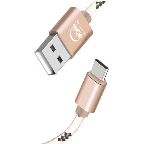 U&i USB Type C Cable 2.4 A 1 m Copper Rope Series Type C Cable 2.4A 1M (Compatible with All Type C Devices, One Cable)