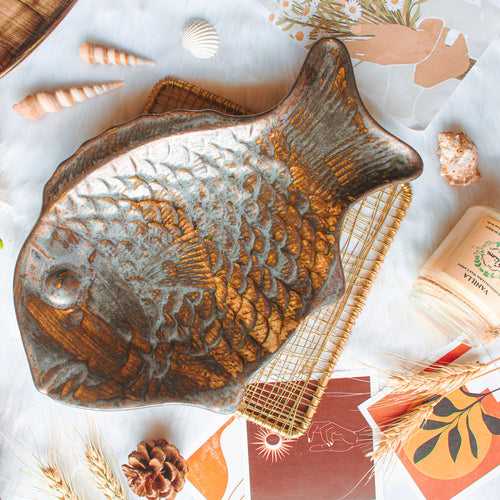 'What's So Fishy?' Ceramic Platter