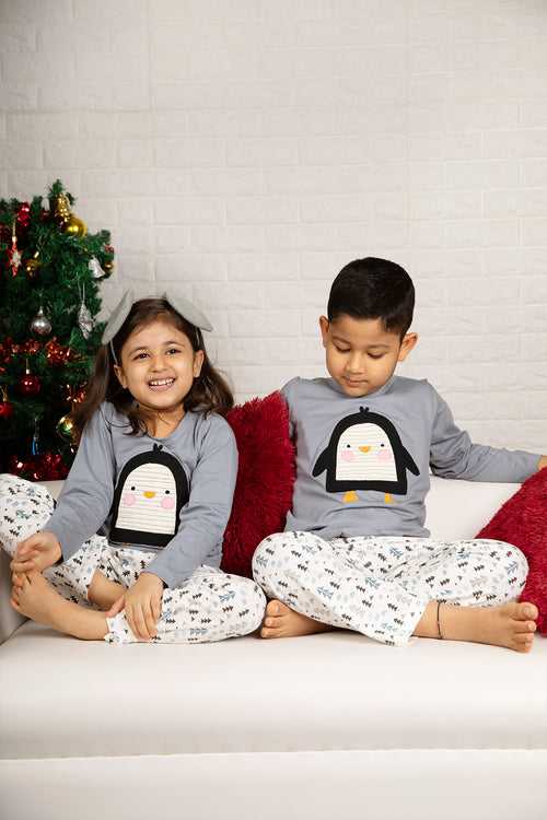 Arctic Penguin Kids' Pyjama Set