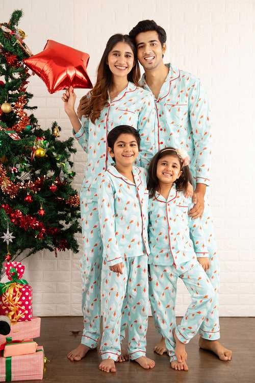 Christmas Gnomes Matching Boys' Pyjama Set