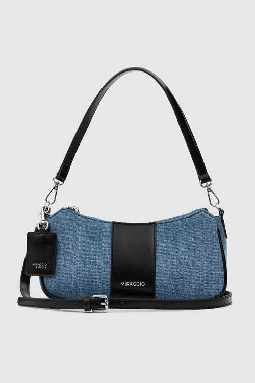 Bella Denim Shoulder Bag