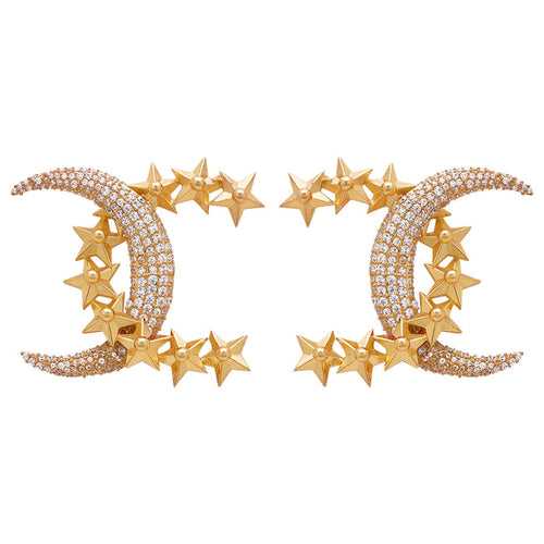 Studded Astral Aura Earrings