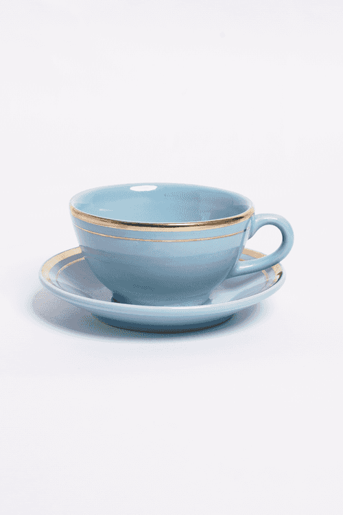 Teacup Set - Sky Blue (Seconds)