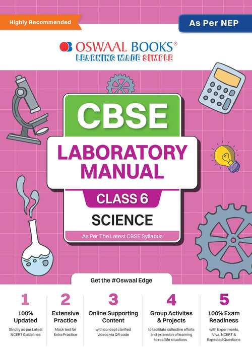 CBSE Laboratory Manual Class 6 Science Book | As Per NEP | Latest Updated