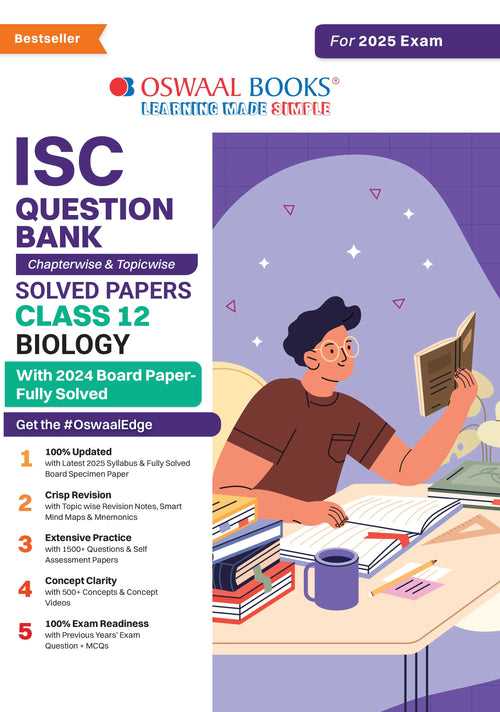 ISC Question Bank Chapter-wise Topic-wise Class 12 Biology | For 2025 Board Exams