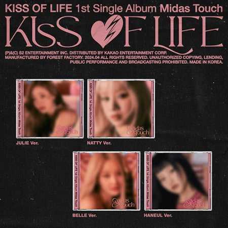 KISS OF LIFE - 1st Single Album [Midas Touch] [Jewel Ver.]