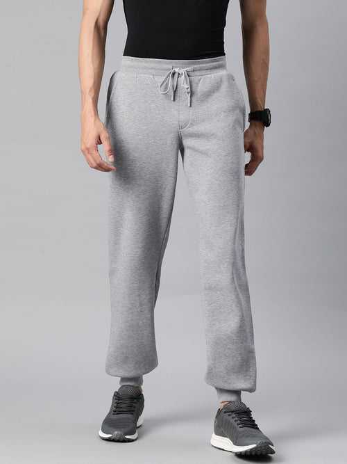 Alcis Men Solid Regular-Fit Joggers