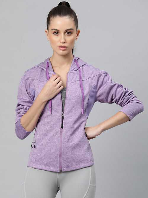 Alcis Women Solid Training or Gym Sporty Jacket