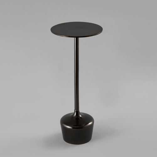 Glossy Black Side Table