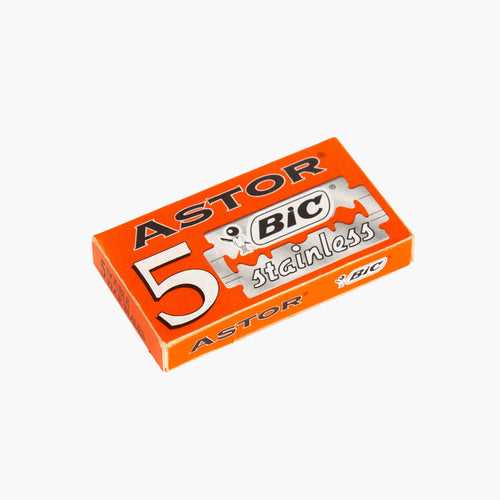 BIC Astor Stainless Safety Blades Pack of 5 (25 Blades)