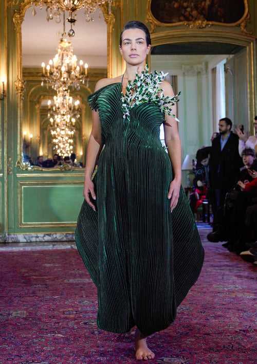 Enchanted Emerald Gown