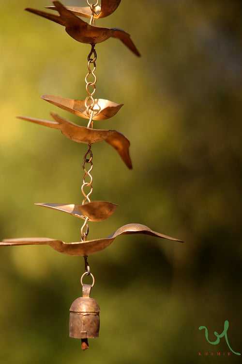 Birdsong Copper Bell Wind Chime