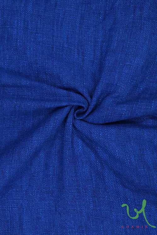 Indigo Natural Dye Peti Charkha Kala Cotton Fabric