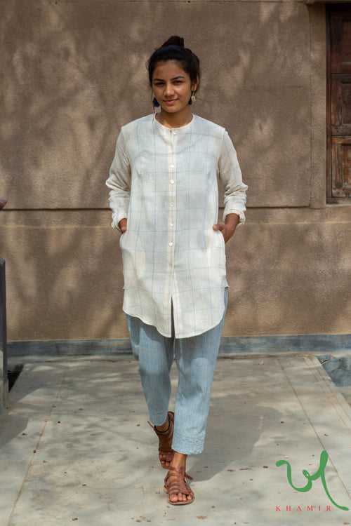 Long-sleeves Kala Cotton Long Shirt