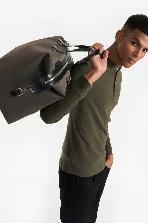 JONAH GREY & BLACK WEEKENDER BAG