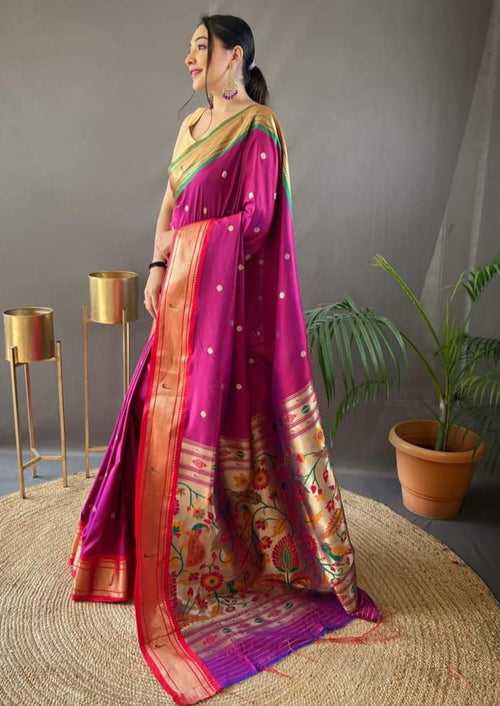 Yamuna Kinare - A Luxurious Paithani Saree