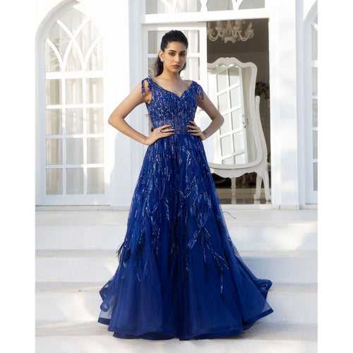 Cobalt Blue Gown