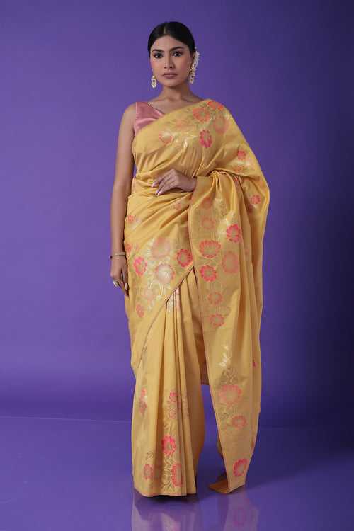Handloom Silk Blend Saree