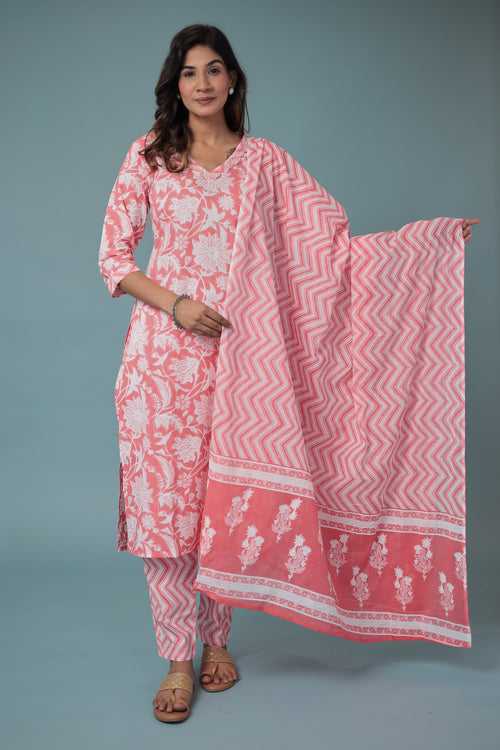 Printed Cotton Kurta