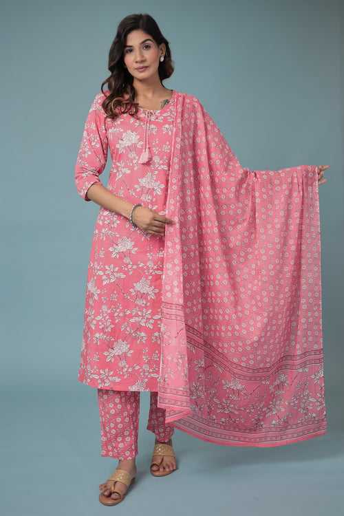 Printed Cotton Kurta