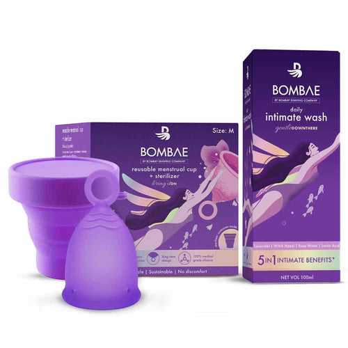 Care Bundle | Menstrual Cup, Intimate Wash and Sterilizer Container