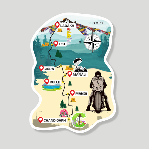 Ladakh Map