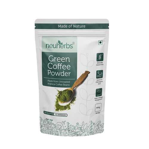 Green Coffee Beans Powder for Weight Loss, Blood Sugar Management and Detoxification for Men & Women