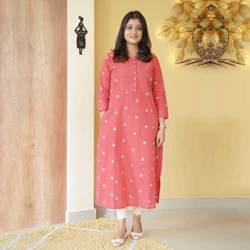 PURE COTTON KURTI-4499