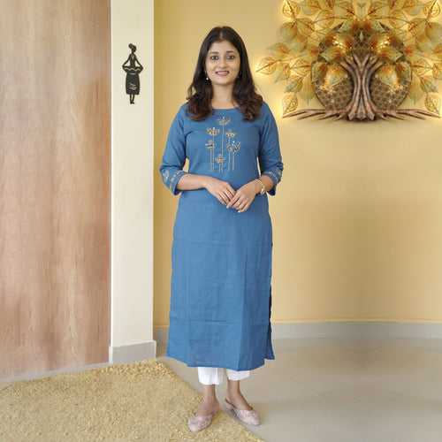 Pure Cotton Kurti-4536