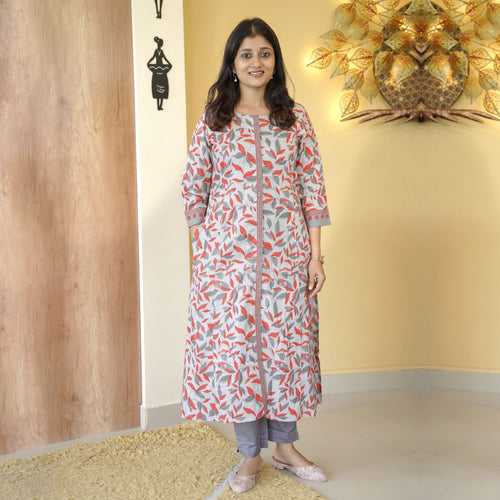 Pure Cotton Kurti-4406