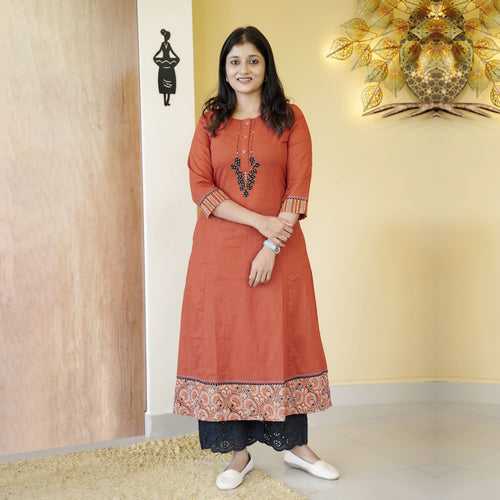 Pure Cotton Kurti-4406