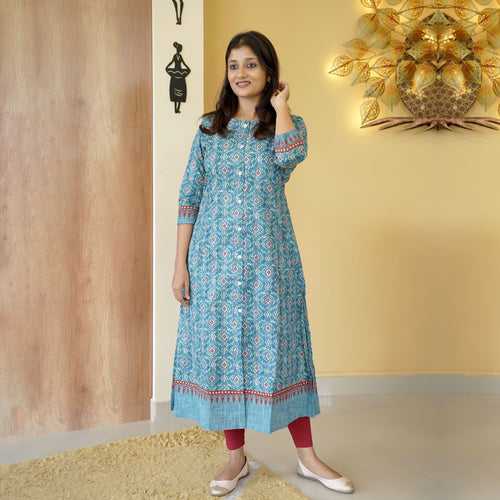 Pure Cotton Kurti-4260