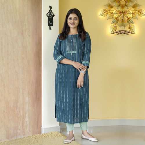 Pure Cotton Kurti -4648